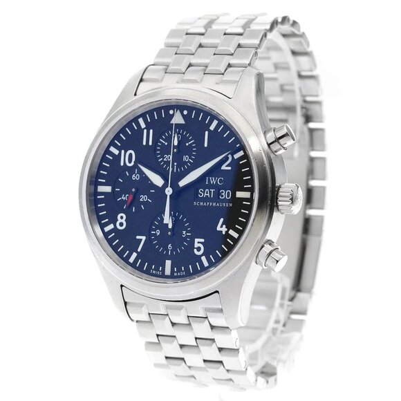 IWC SCHAFFHAUSEN Pilot watch IW371704 Chronograph Automatic Men's Watch_888162 - Picture 1 of 7